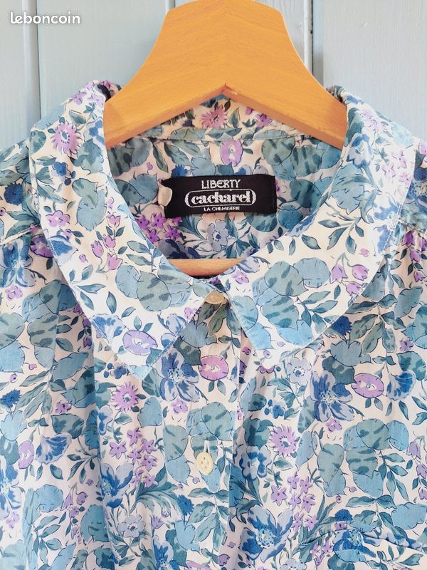 Chemise liberty Cacharel la chemiserie vintage Vêtements