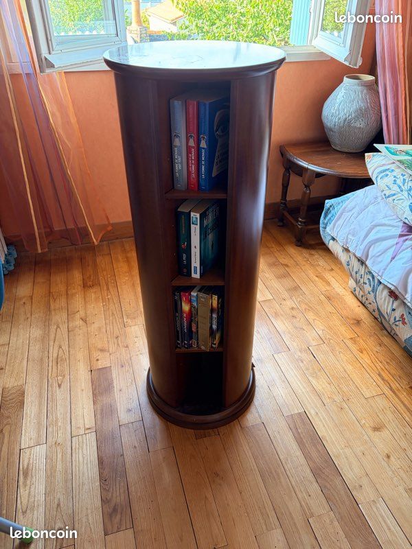 Colonne pivotante pour livres/CD/DVD/décoration (image 2)