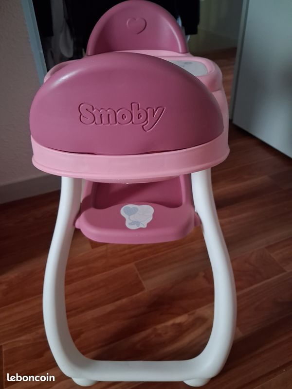 Chaise haute poupée smoby (image 3)
