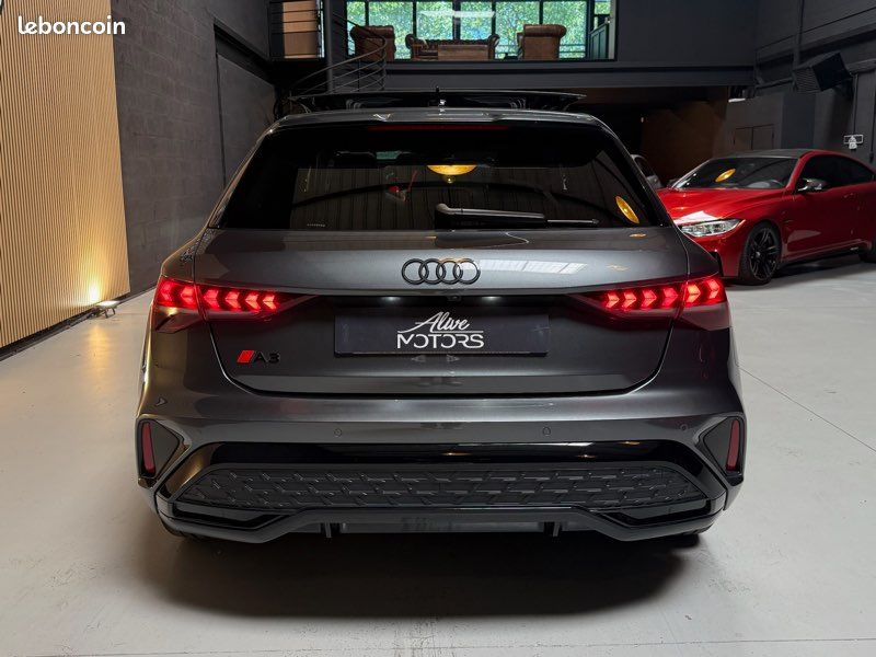 Audi A3 IV (2) Sportback 1.5 35 TFSI Mild Hybrid 150 S Line S TRONIC 7 - Toit ouvrant - Apple Carplay - Sièges chauffants - Volant Méplat - Pack Audio - Phares LED - Historique Complet - Voiture franç (image 7)