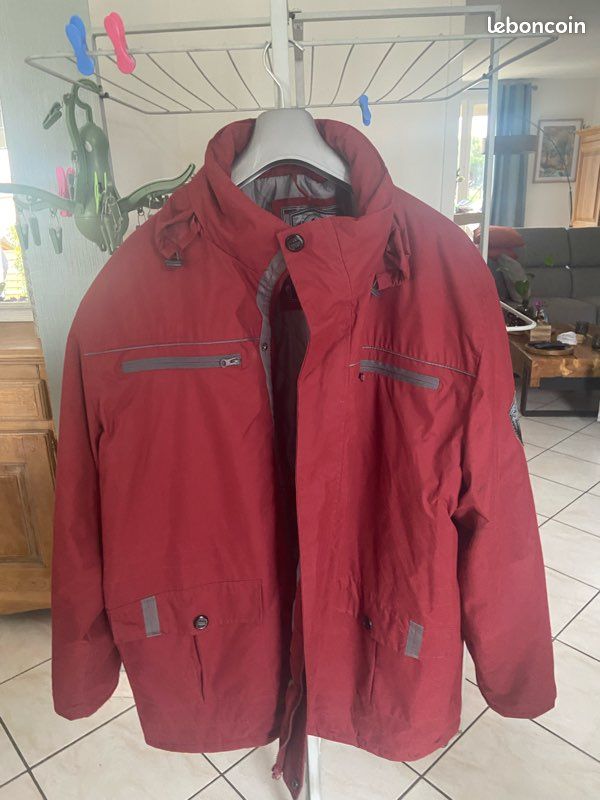 Veste manteau doublé homme (image 1)