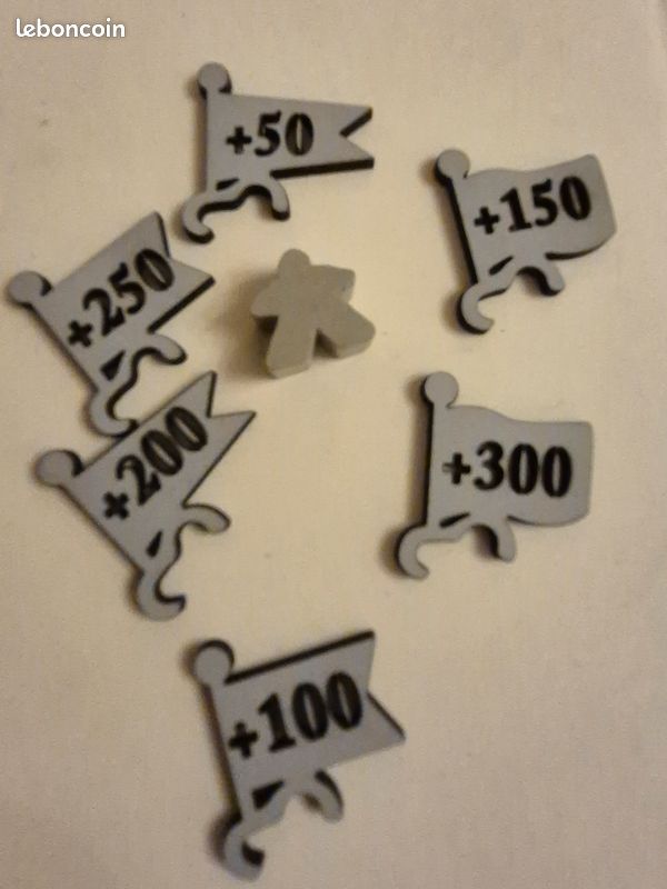 Meeple + Drapeau scoring Carcassonne (image 14)