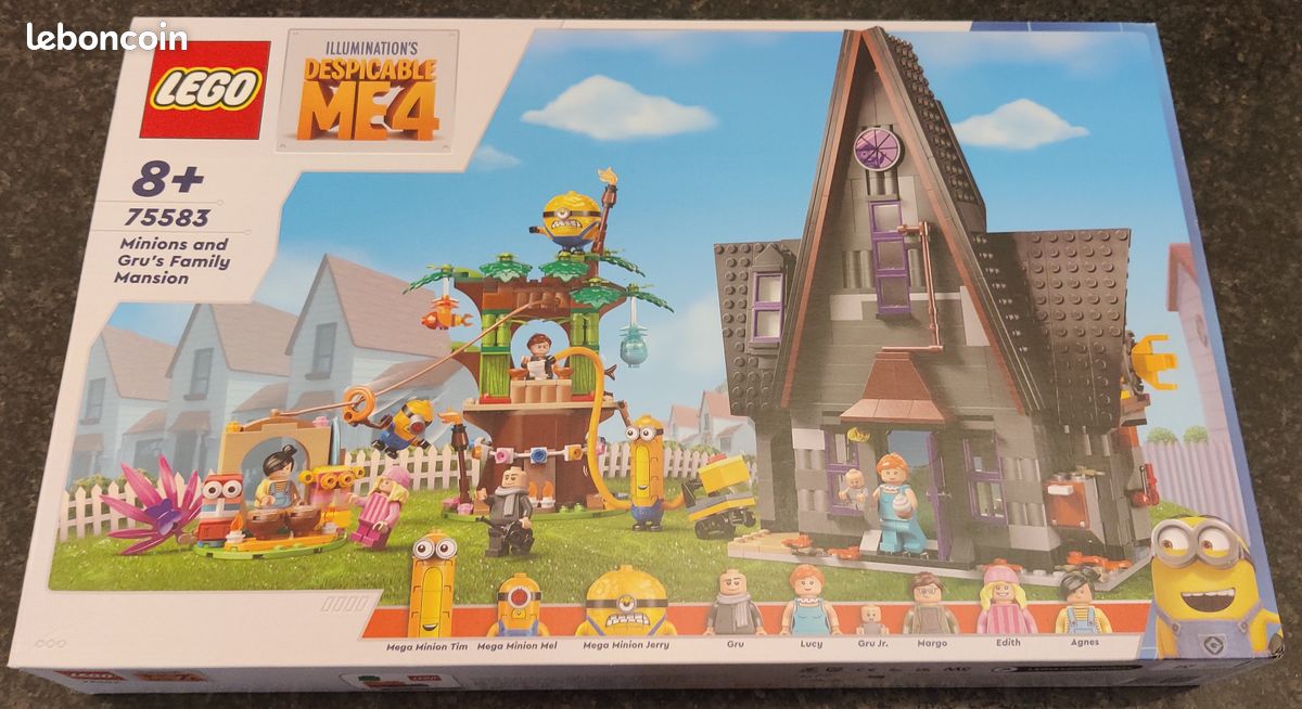 75583 LEGO - Le manoir familial des Minions et de Gru (image 1)
