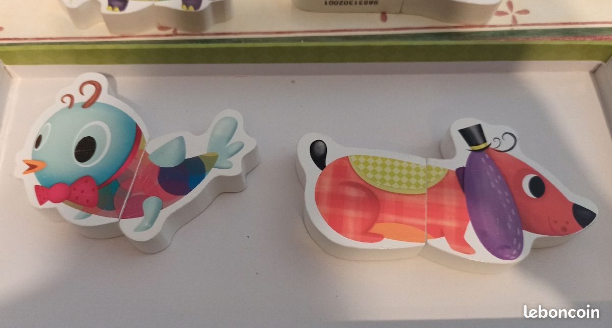Jeu éducatif eureka kids animal bodies magnetic (image 3)