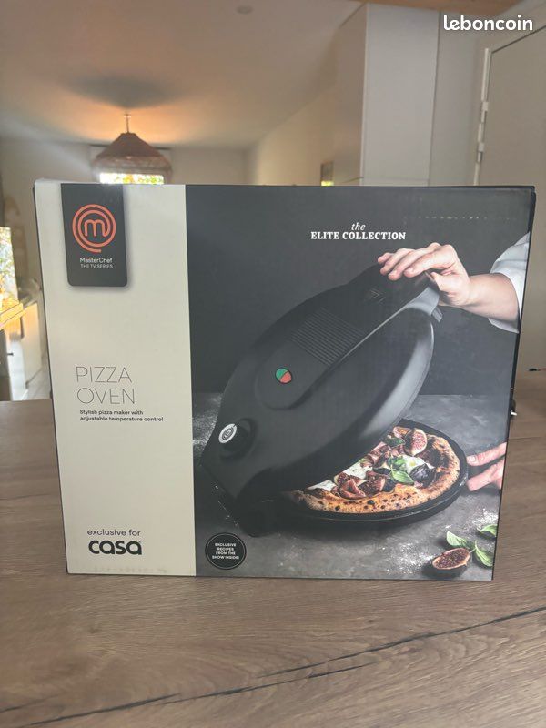 Four à pizza électrique MasterChef Case Élite collection (image 1)