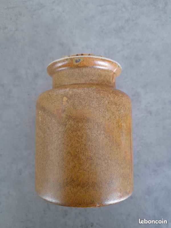 Pot à Moutarde en Grès Vintage (image 3)