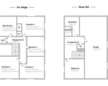 Maison 875 000 € - 180 m²