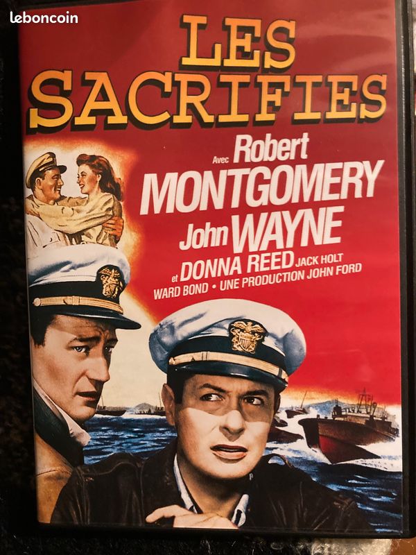 Les sacrifiés Film de John Ford avec John Wayne DVD VO seulement & sous titres français (image 1)