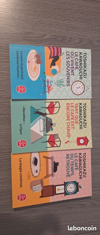 Vends 3 livres kawaguchi en excellent état (image 2)