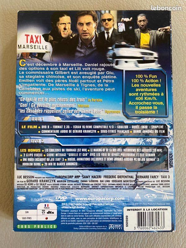 Taxi 3 (DVD) (image 2)