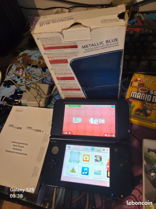 New Nintendo 3DS xl metallic blue (image 3)