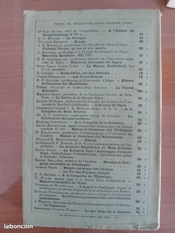 L'Inde secrète Paul Brunton 1937 (image 4)