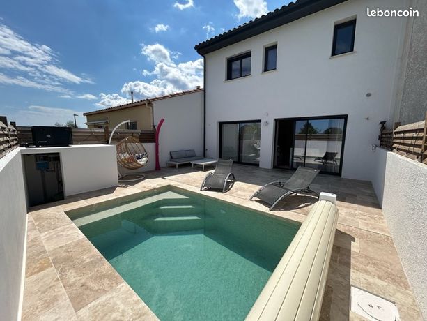 Villa 2 faces 4 pièces piscine