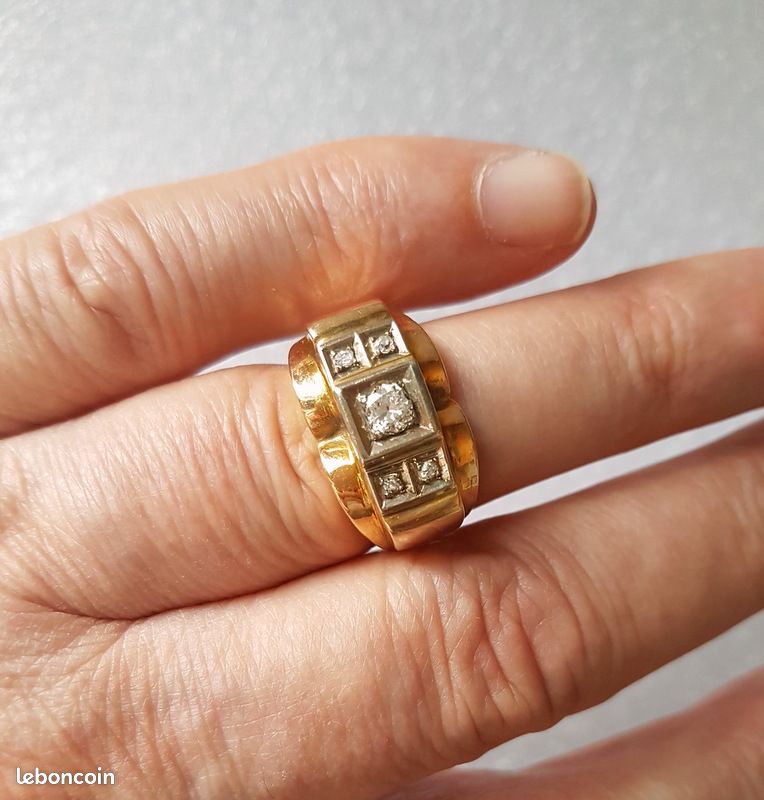 Or Jaune Bague Ancienne Femme Bague CARTIER Gitane Vintage En Or