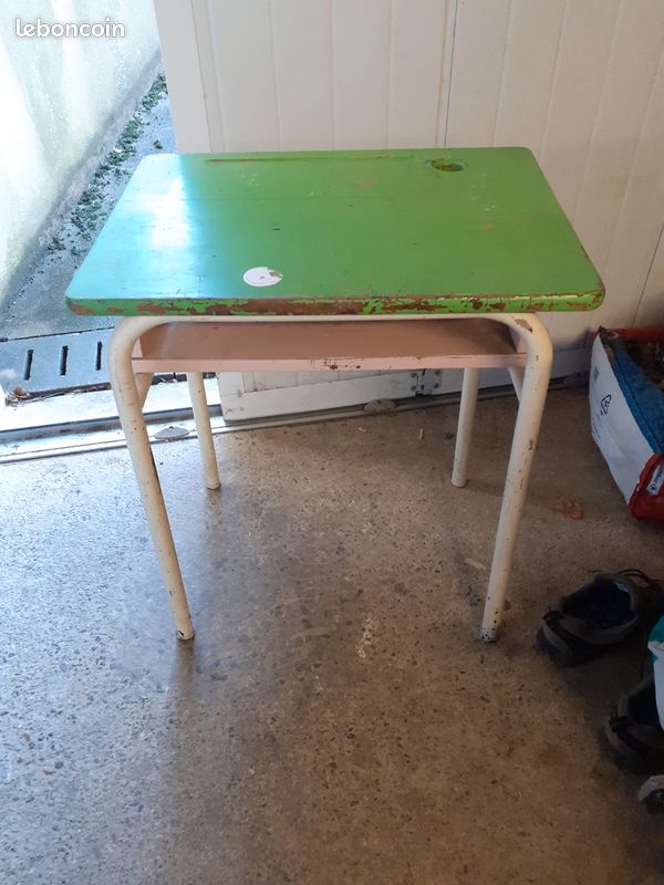 Bureau d'ecolier vintage (image 1)