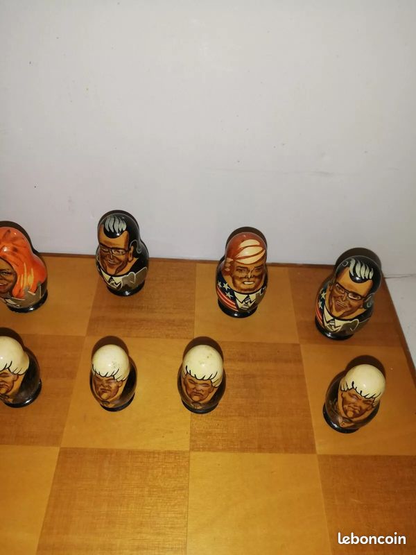 Jeux d'échecs guerre froide USA/URSS - Jeux - Jouets