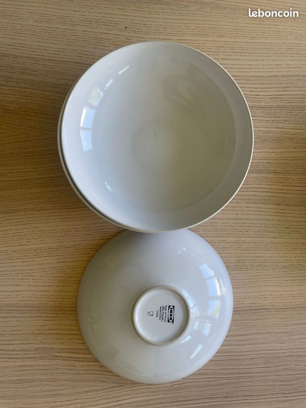 Lot d'assiettes Vintage et IKEA (image 3)