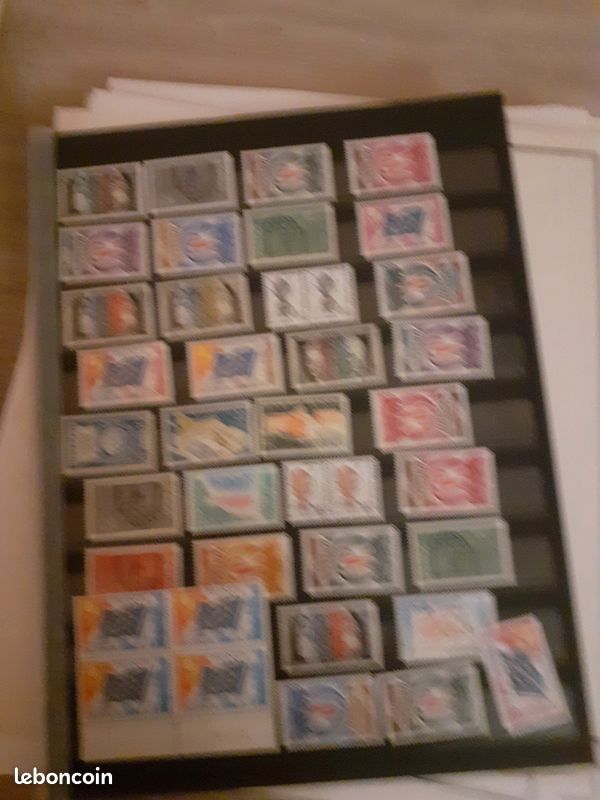 Lot De 1365 Timbres Oblitérés France - Période 1940 à 1986 - Parfait Pour Collectionneurs