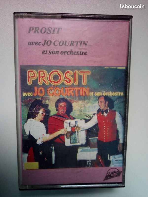 Cassette audio Prosit avec Jo Courtin et son orchestre (image 1)
