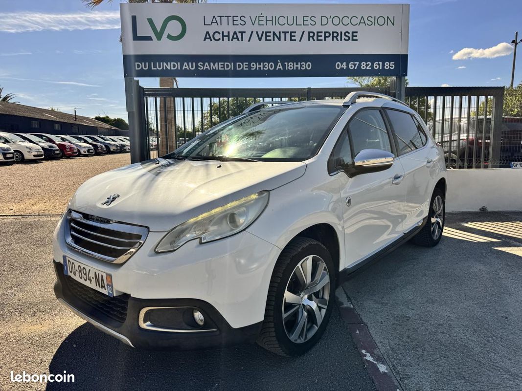 PEUGEOT 2008 1.6 BlueHDi 120 CV Allure GPS / SIEGES CUIR / JANTES ALU (image 1)