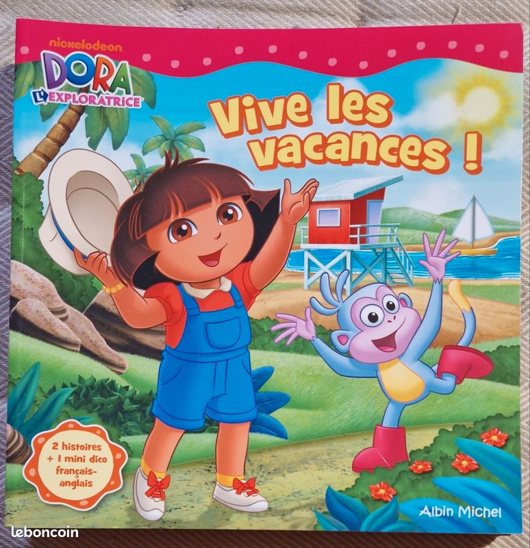 Lot de 7 livres Dora l'exploratrice, collection Mes premiers mots d'anglais avec Dora, Albin Michel (image 1)