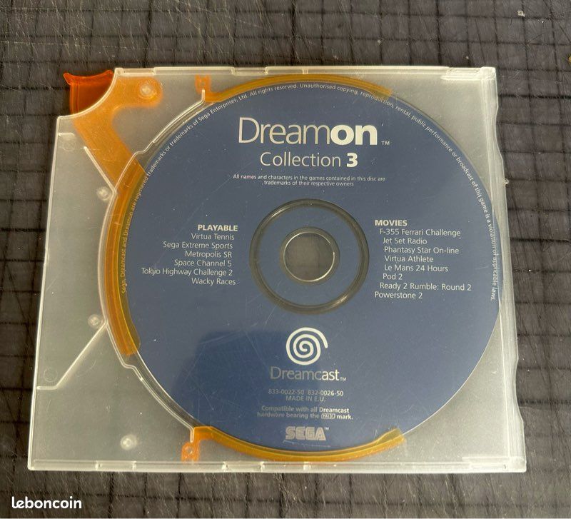 Demo sega Dreamcast dreamon collection 2 - Jeux vidéo