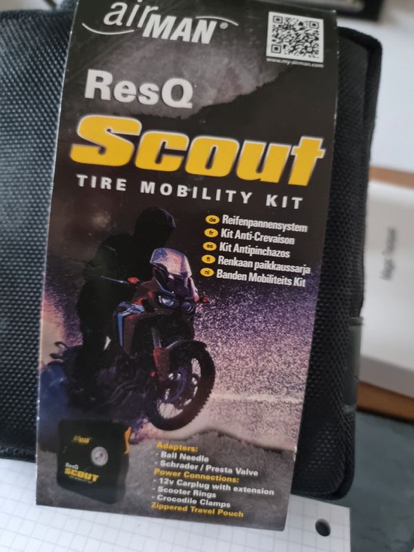 Moto Kit anti crevaison moto scooter - Équipement moto