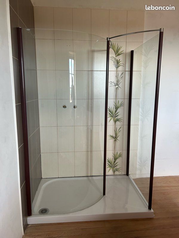 Receveur + Parois douche indissociables (image 1)