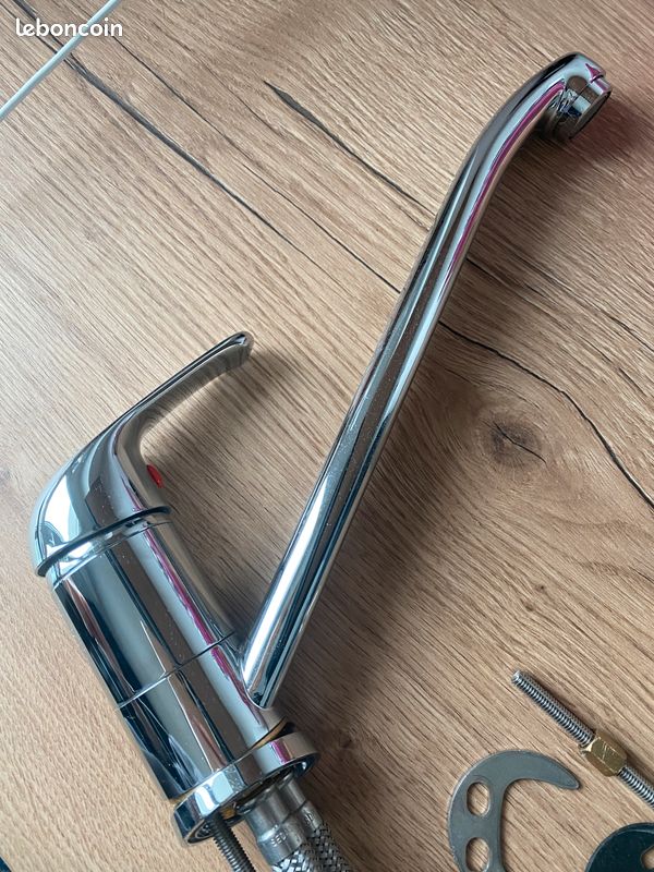 Évier inox + Robinet neuf (image 2)