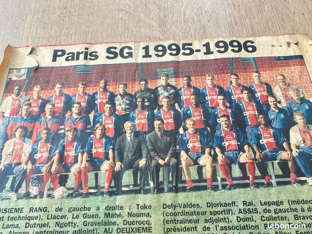 Europe saison 1995-1996 - Histoire du #PSG