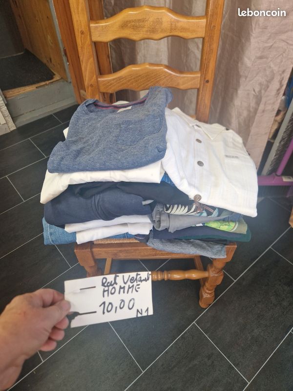 Lot 23 vêtements homme pour brocante (image 1)