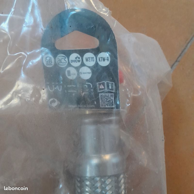 Flexible inox tressé FF 1' 1/4 (image 2)
