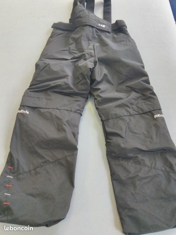 Vêtement pantalon de ski wedze noir (image 2)