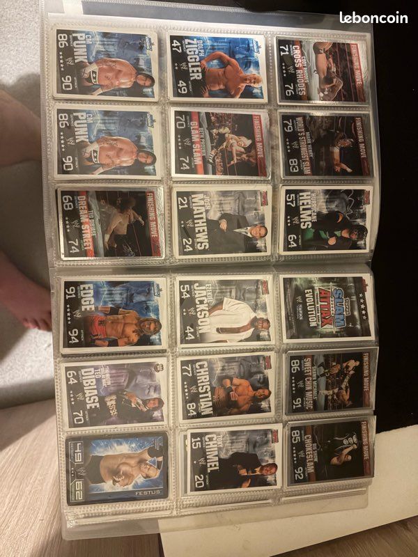 Carte de catch lot entier (image 2)