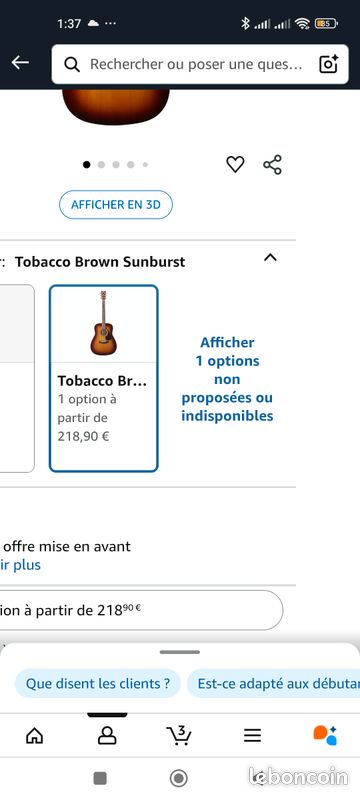 Guitare acoustique yamaha F310 brown sunburst (image 6)