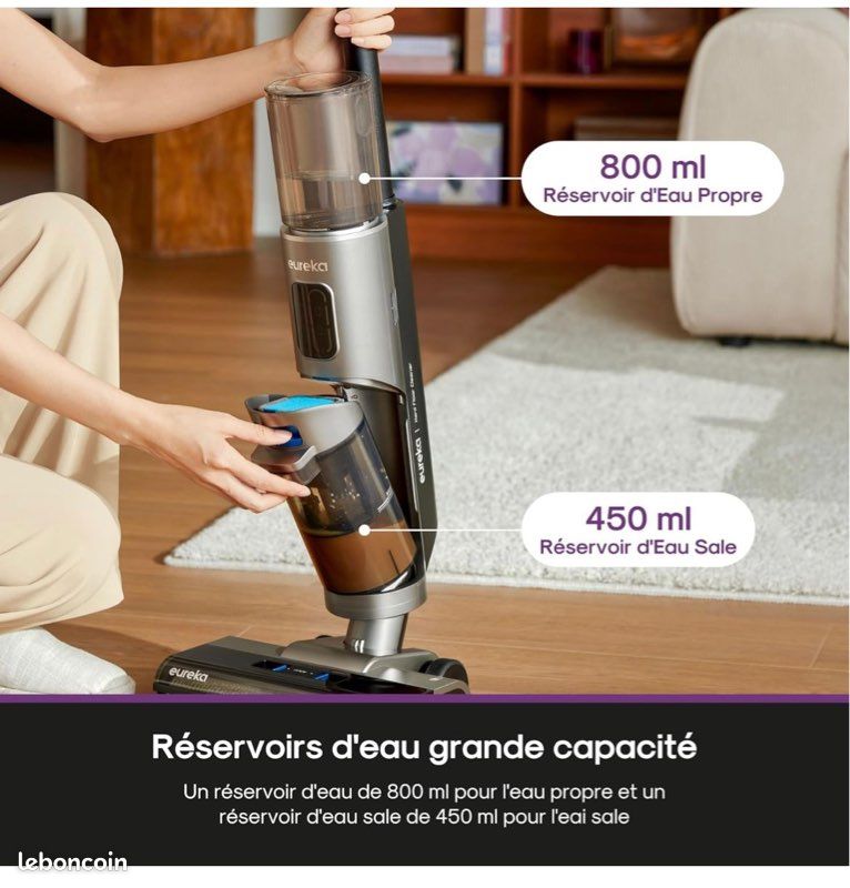 Filtres HEPA Eureka Rapidwash NEW630 - Lot De 2 - Pour Aspirateur Laveur Sans Fil