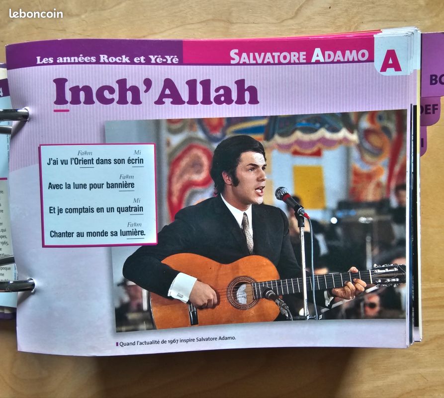 Classeur Plaisir de chanter 200 chansons avec accords (image 6)