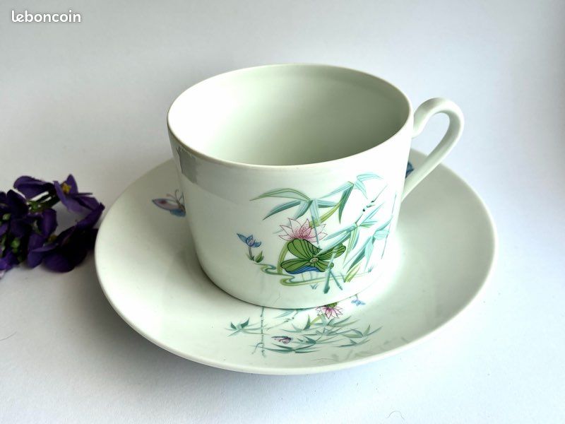 Set à petit-déjeuner en porcelaine de Limoges (image 4)