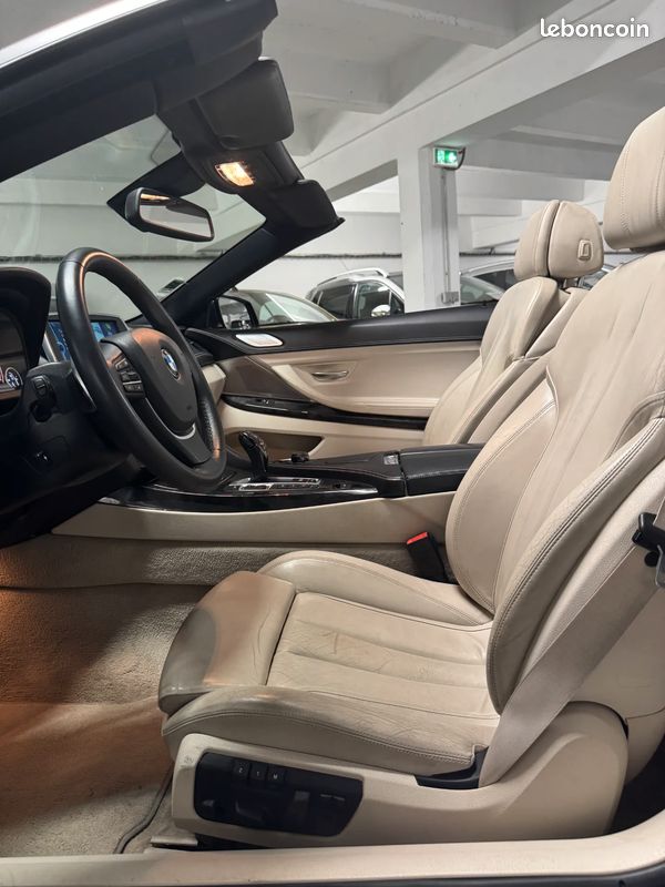 BMW Série 6 Cabriolet 3.0 D 313ch EXCLUSIVE - 2012 - 100 000 km - Suivi complet (image 10)