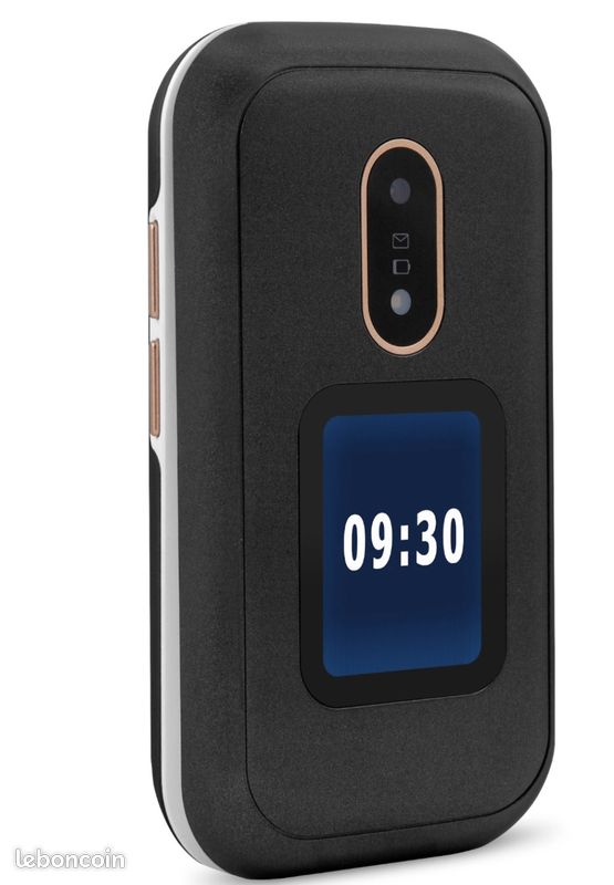 Téléphone Doro 6060 portable pour séniors noir (image 2)
