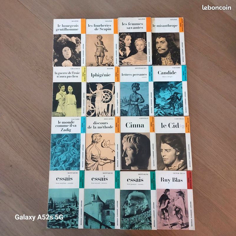 Lot de livrets classiques (image 1)
