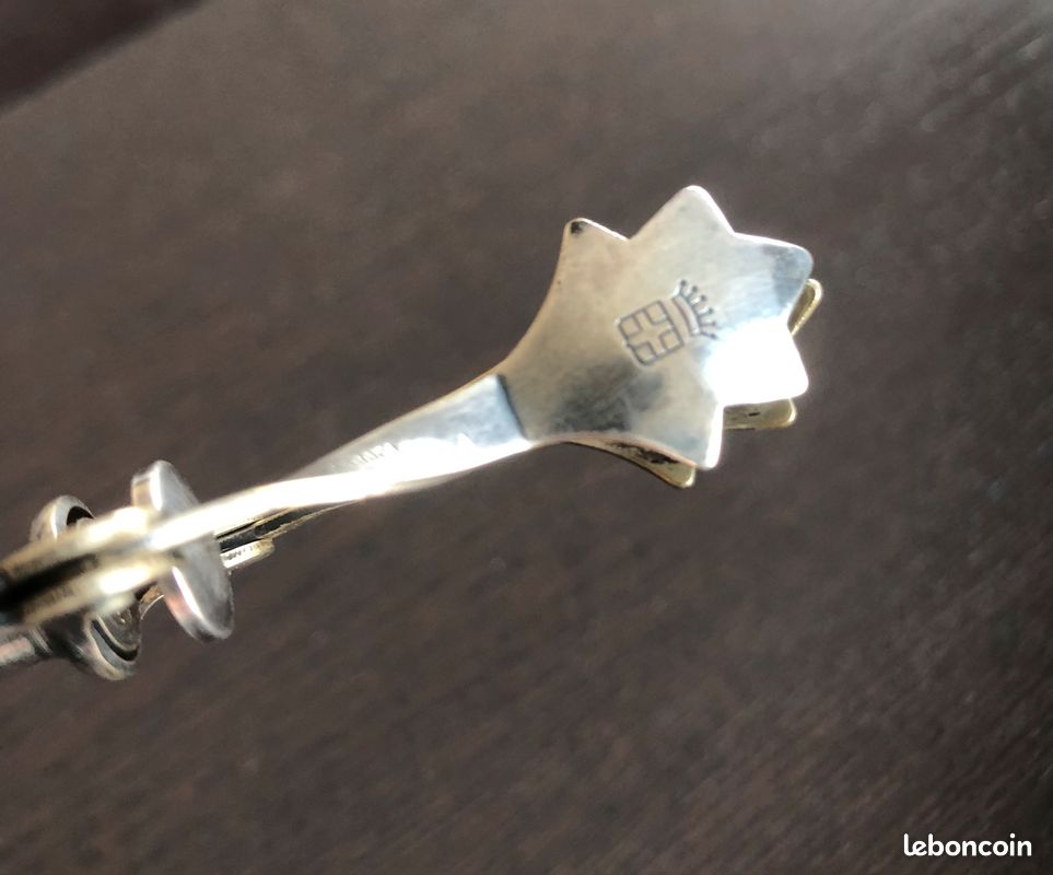 Ancienne Pince à Sucre – Métal Argenté – 12,5 Cm – Cuisine Vintage