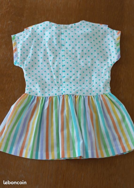 ROBE Bébé 6 Mois Fabrication Française (image 2)
