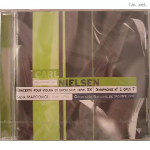 CD CARL NIELSEN Concerto pour Violon et Orchestre No. 33, Symphonie No. 1 Opus 7 (image 1)