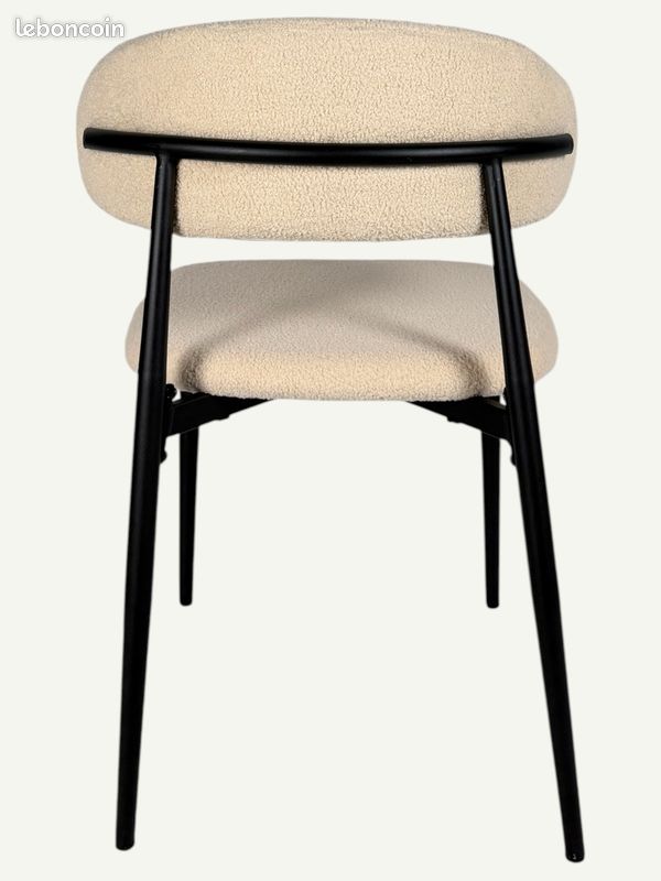 Chaise beige NOVA – Ambiance chaleureuse & moderne – 49 | Feyzin (image 4)