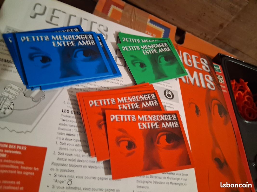 Jeu de société "petits mensonges entre amis" (image 3)