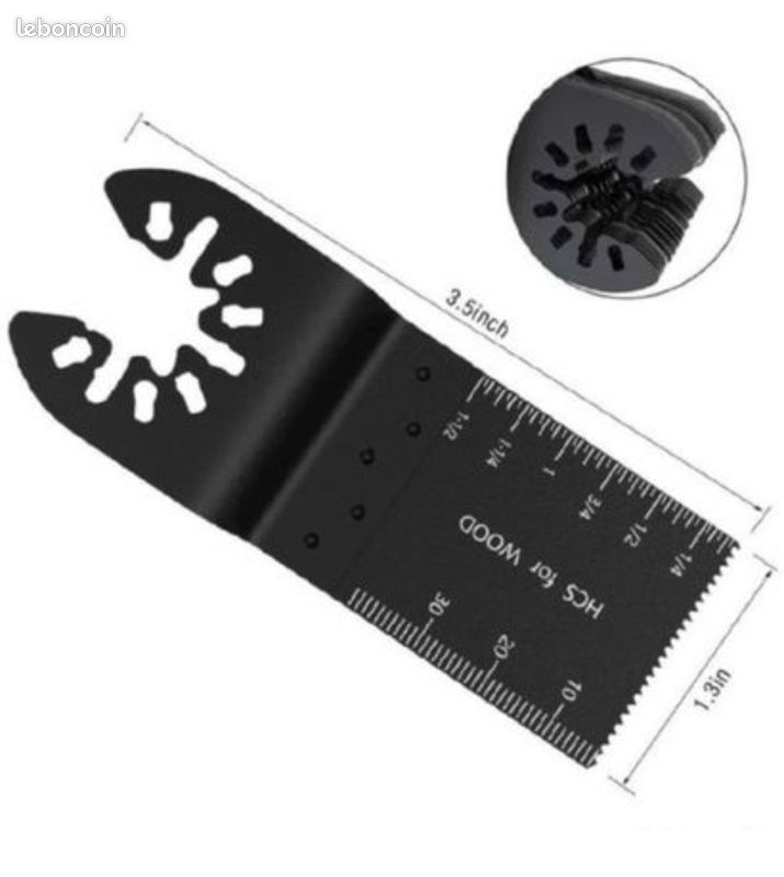 5 lames bois pour outil multifonction - NEUVES (image 1)