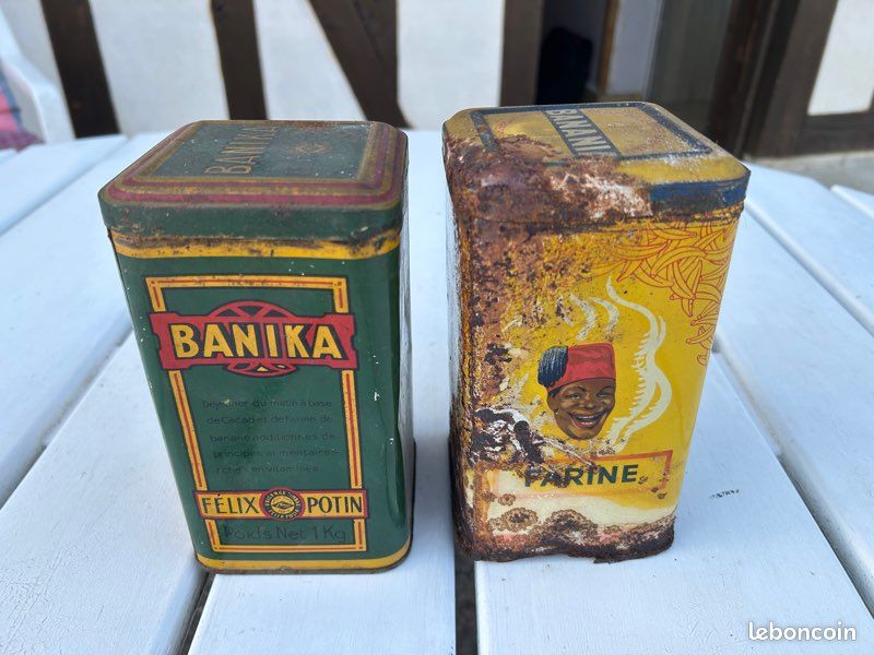 Lot 2 boîtes BANAKA 1920-1950 et BANANIA 1950-1960 (image 3)