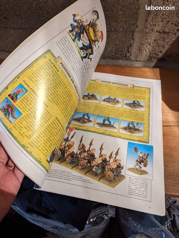 Warhammer livre armée hommes lézards bon état (image 3)