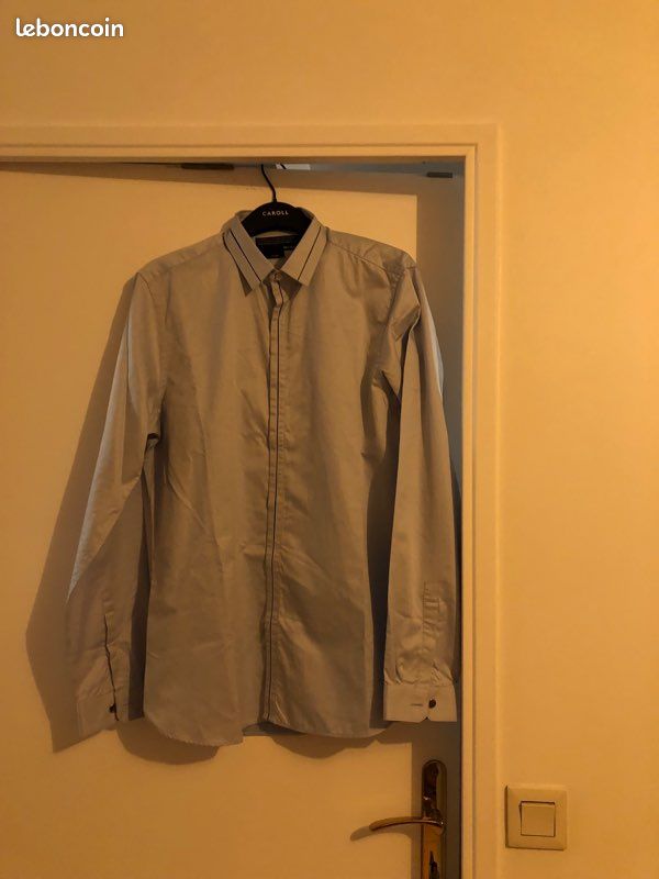 Chemise bleue the kooples en coton (image 11)